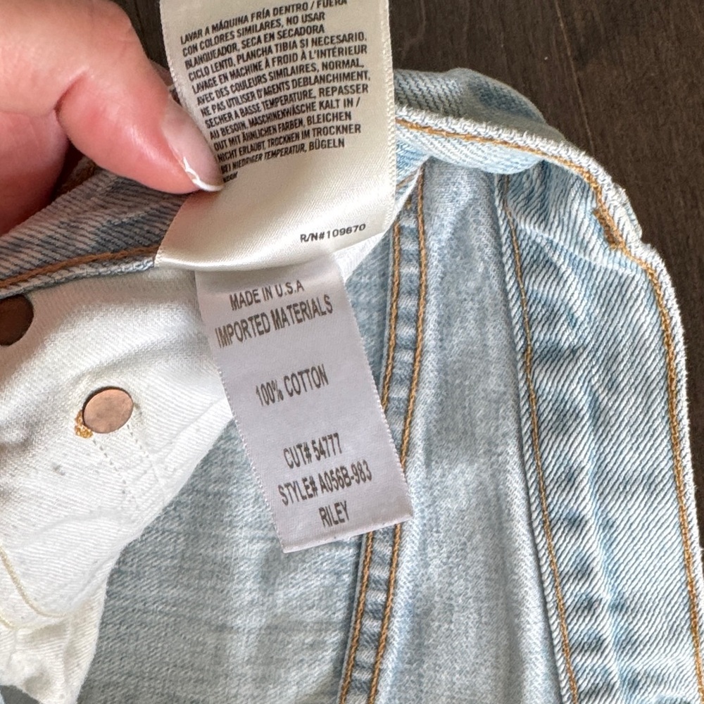 Agolde Riley Jeans - Picture 3 of 5